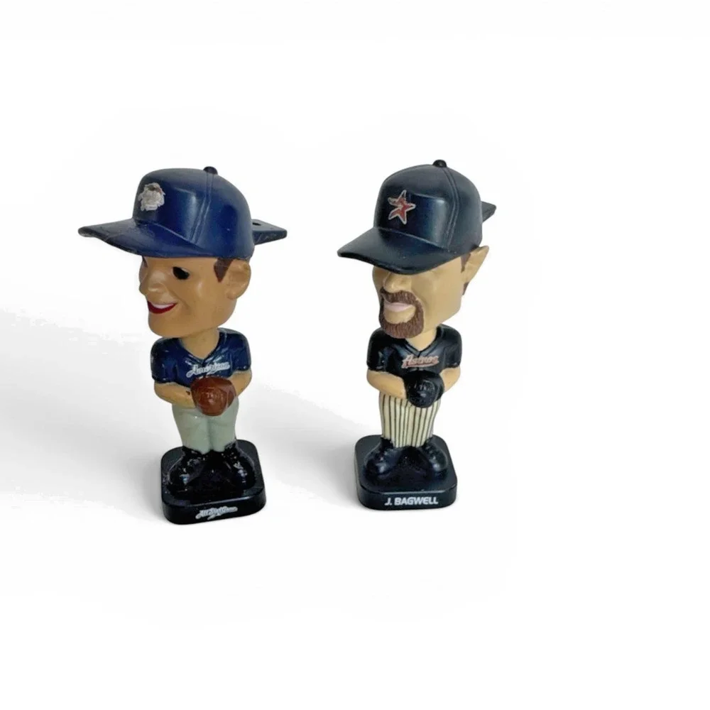 Post Cereal Jeff Bagwell Fotoball Mini Bobblehead Lot Astros AL all-Star MLB